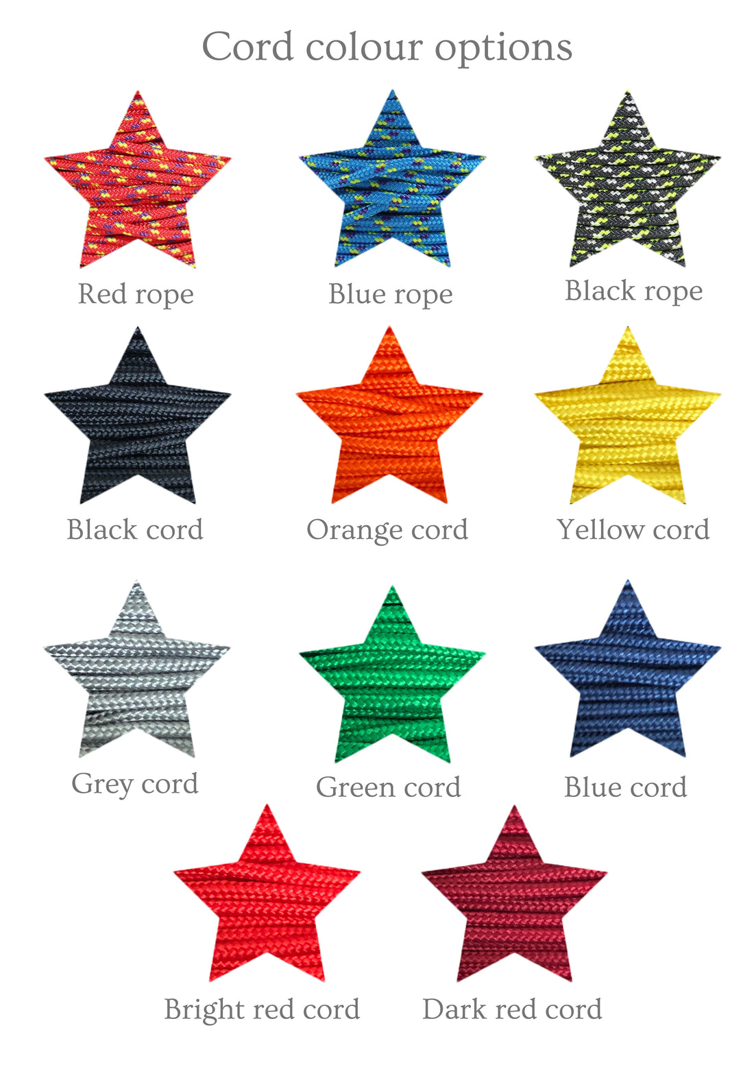 Mens personalised adjustable sterling silver star cord | rope bracelet