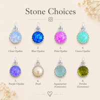 Starfish & Gemstone Charm Necklace