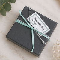 Personalised sterling silver & 9ct solid gold heart necklace 